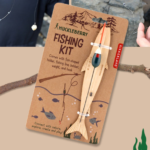 Kikkerland Huckleberry Fishing Kit