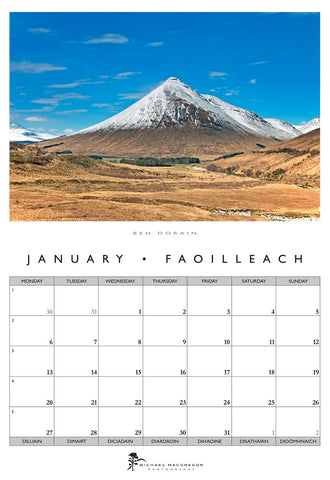 Michael MacGregor 2025 Highlands and Islands Calendar