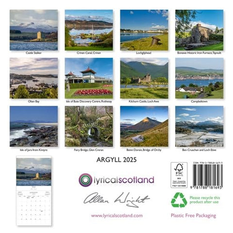 2025 Allan Wright Argyll Calendar