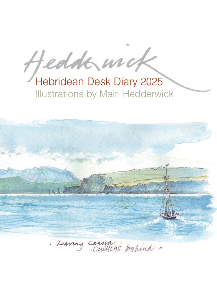 Mairi Heddwerwick 2025 Hebridean Desk Diary