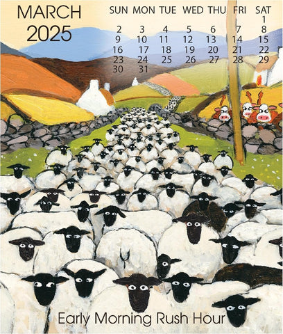 2025 Thomas Joseph Desk Calendar