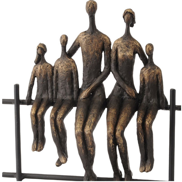 Family of five sculpture